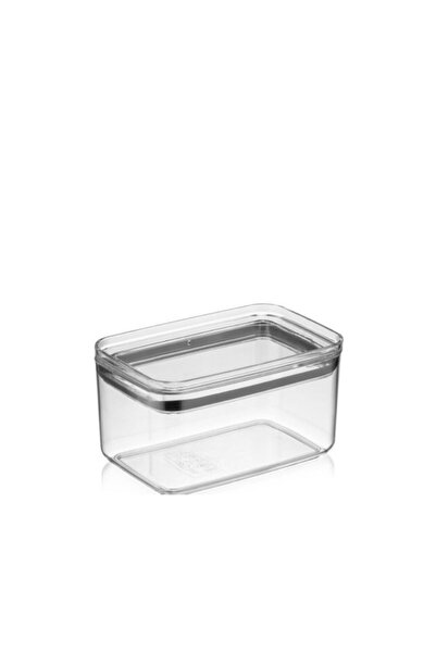 OEM Aysilicone Δοχείο Αποθήκευσης Τροφίμων Ορθογώνιο Πλαστικό 1000ml 715
