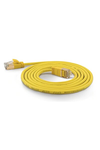 Wantec Cablu patch SSTP CAT7 Ste. CAT6a d=4mm 2,00m galben