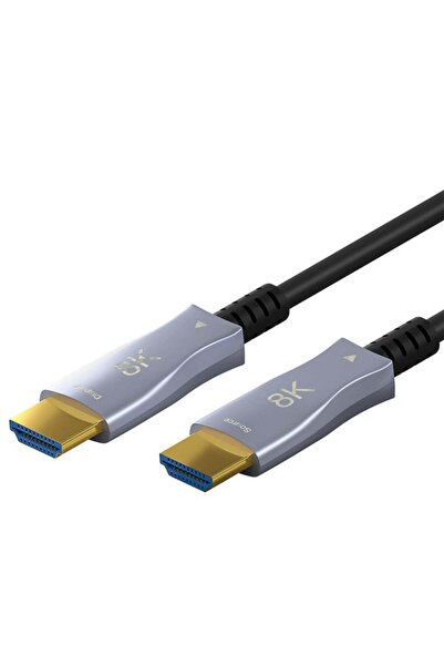 goobay Cablu HDMI-HDMI 10 m (HDMI 2.1) optic hibrid 8K la 60 Hz/ 4K la 120 Hz