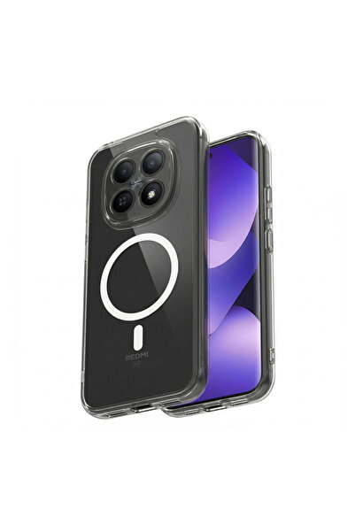 Crong Husă Hibridă Magnetică Transparentă - MagSafe Xiaomi Redmi Note 15 Pro+...