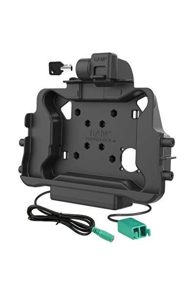 ram mounts RAM POWER + DUAL USB-A DATA KEY LOCKING CRADLE FOR HONEYWELL EDA10...