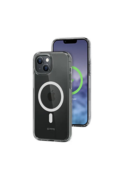 Crong Husă transparentă MAG - Husă iPhone 15 Plus MagSafe (transparentă)