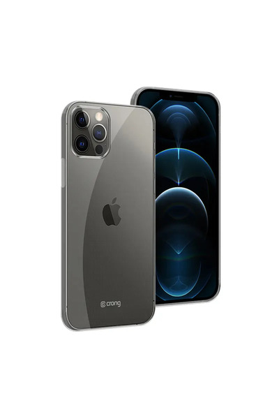 Crong Husă subțire Crystal - Husă iPhone 12 Pro Max (transparentă)