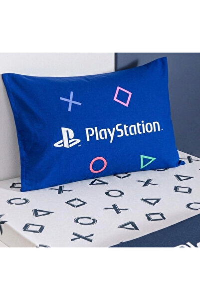 Taç Zorluteks Playstation Written Single Cotton Elastic Bed Sheet Set 2 Pieces