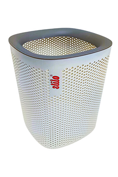 Stilo Plastic Mesh Double Color Trash Bin (Gb)