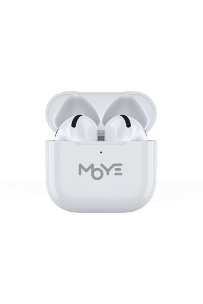 moye AURRAS 3 LITE CĂȘTI TRUE WIRELESS ALBE