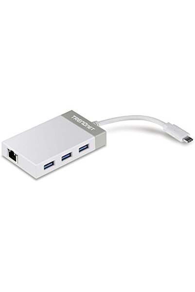 TRENDnet Hub USB-C zu Gigabit Ethernet und 3x USB 3.0