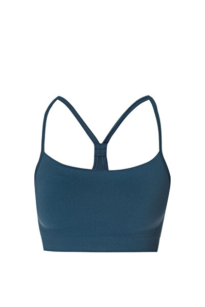Spirit Restored Seamless Women's Yoga Sports Tank in Blue