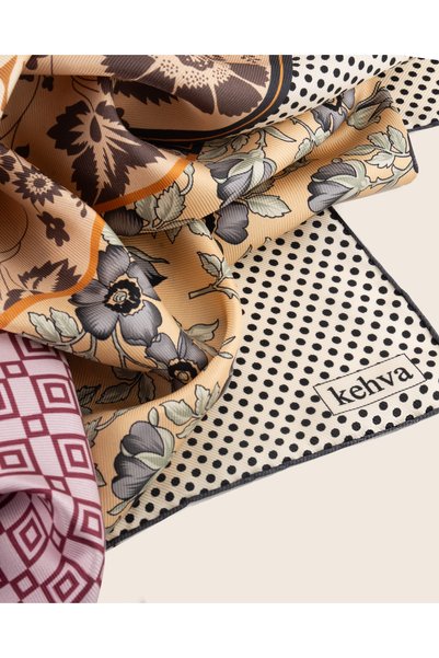 kehva 100% Silk Scarf