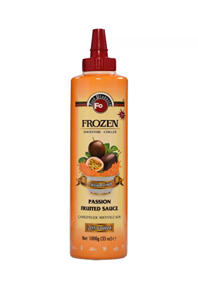 FO Çarkıfelek Meyveli Sos Frozen Meyve Püresi 1 KG