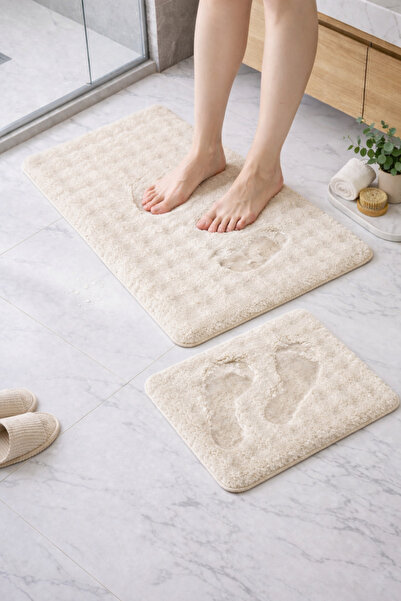 Bikaya Home Artos 2-Piece Toilet Set |   Soft Texture & Non-Slip Sole |   Sty...