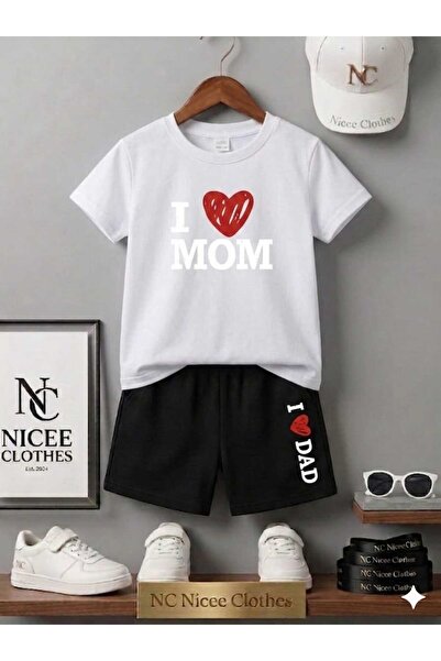 NC Nicee Clothes ΚΑΛΟΚΑΙΡΙΝΟ ΠΑΙΔΙΚΟ ΜΠΛΟΥΖΑΚΙ ΣΟΡΤΣ UNISEX (I HEART MOM BASKII)
