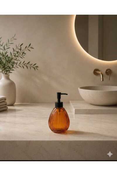 balsa group Mrk model colored thick glass liquid soap dispenser 450ml