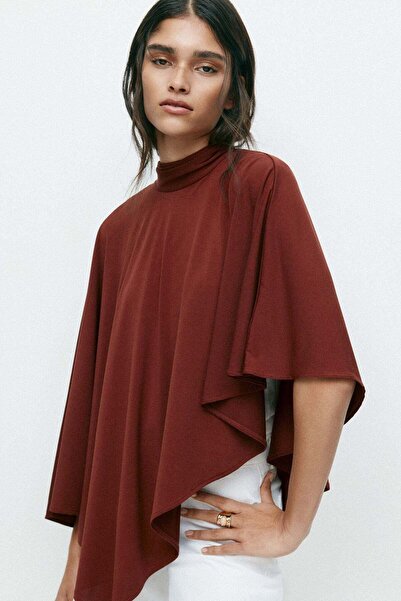 H&M Asymmetric cape top