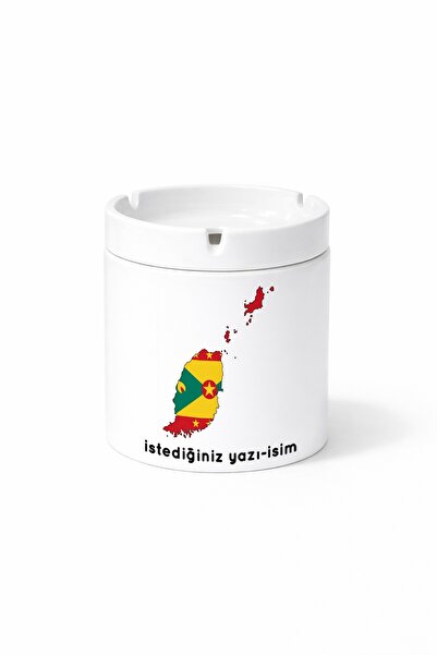Kirbi Reklam Flag Grenada Flag Illustration Country Double Sided Printed Asht...