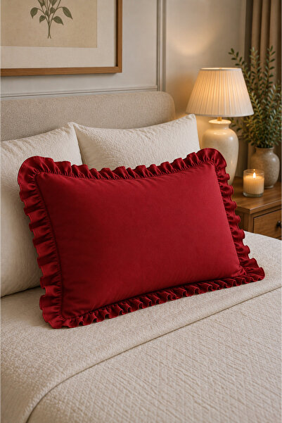 Ganita home Soly Ruffled Pillowcase |   1 Piece |   50 X 70 cm