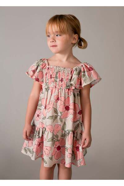MAYORAL Girl's Floral Dress Pink