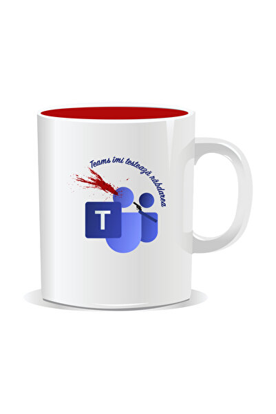 Mug Mania Personalized mug with messages for corporate people, Teams tests my...