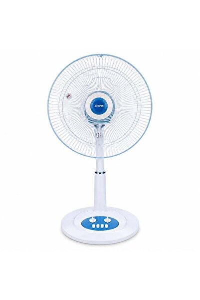 Super 14 Inch Desk Stand Fan – 5 Blades Oscillation with 2-Hour Timer, Adjust...