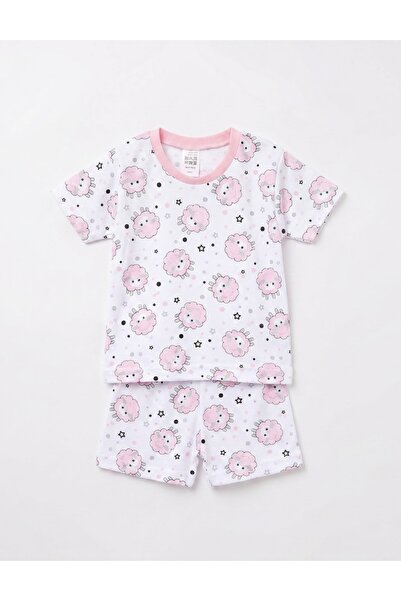 MiniKids Pink Oite printed MS pajamas