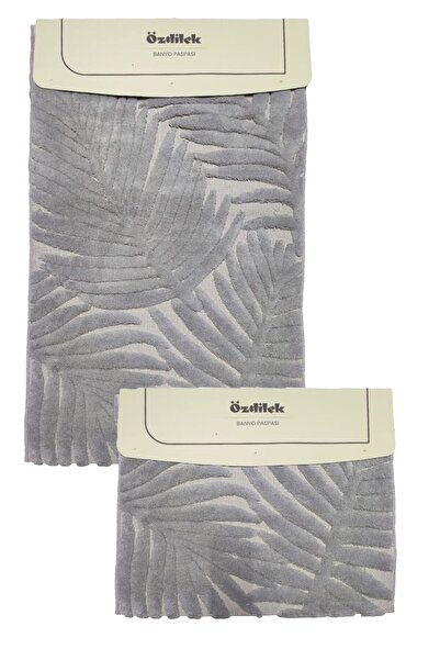 Özdilek Cotton Toilet Set - Anthracite