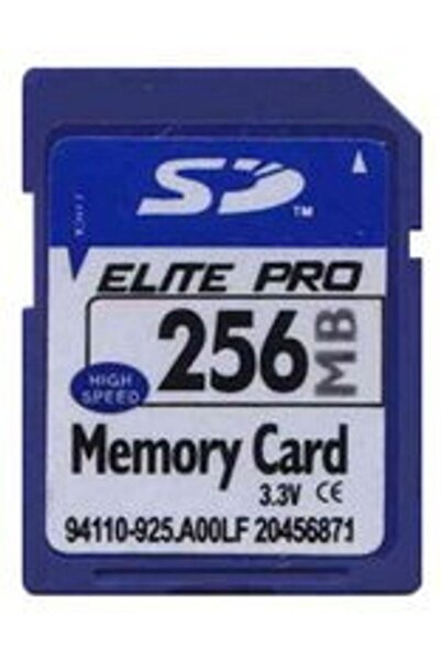 ELITE PRO بطاقة ذاكرة SD بسعة 256 ميجابايت