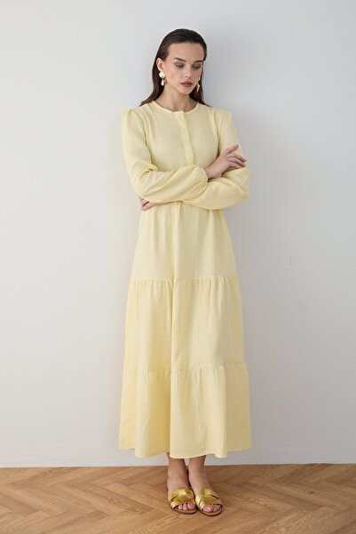 Melike Tatar Muslin Dress 68-6300