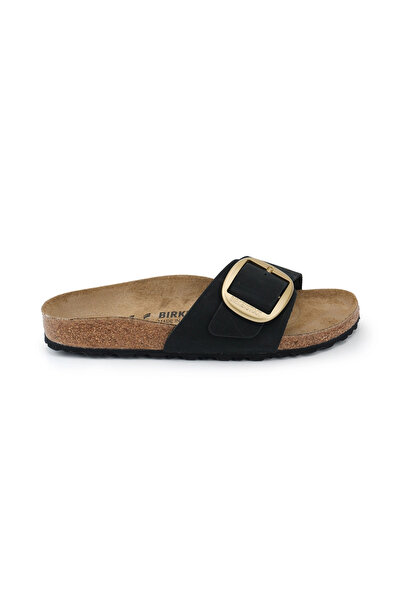Birkenstock Madrid Bb Lenb 1023373 Kadın Terlik Siyah Juststep