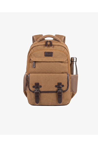 Alone Canvas Backpack with Laptop Compartment |   School, City and Nature |  ...