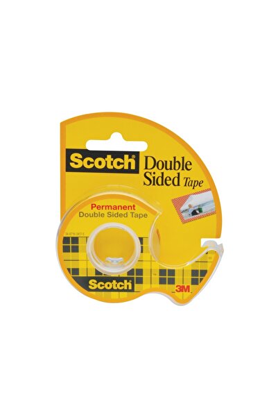 Scotch Bandă adezivă dublu-adezivă cu dispenser 12 mm x 6.3 m 3M