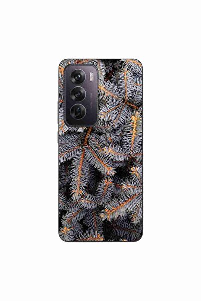 OEM Husa compatibila cu Oppo Reno12 Pro Silicon Gel Tpu Model Crengi de Brad