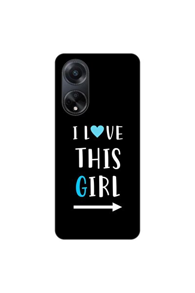 OEM Husa compatibila cu Oppo A98 5G Silicon Gel Tpu Model Cupluri I love This...