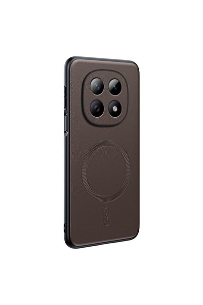 sscase Plain Magsafe Σκληρή Θήκη Brown (Xiaomi Redmi Note 15 4G)