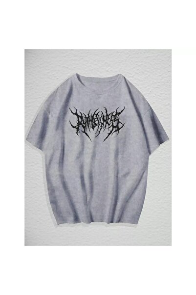 bellanova Unisex Oversize T-shirt με στάμπα Streetwear Άνετη εφαρμογή Daily P...