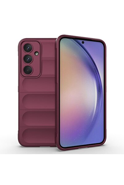 sscase Magic Shield Θήκη Σιλικόνης Wine Red (Samsung Galaxy A35 5G)