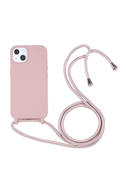 sscase Candy Colors Θήκη Σιλικόνης με Λουράκι Rose Gold (Apple iPhone 13 Pro ...