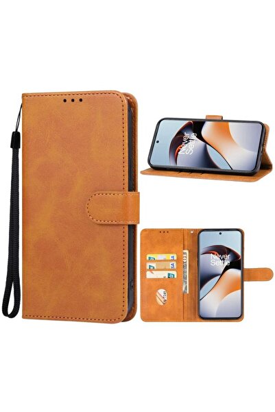 sscase Leather Phone Case Brown (OnePlus 12R 5G)