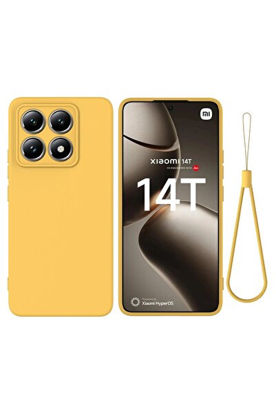 sscase Solid Color Θήκη Σιλικόνης Yellow (Xiaomi 14T 5G)