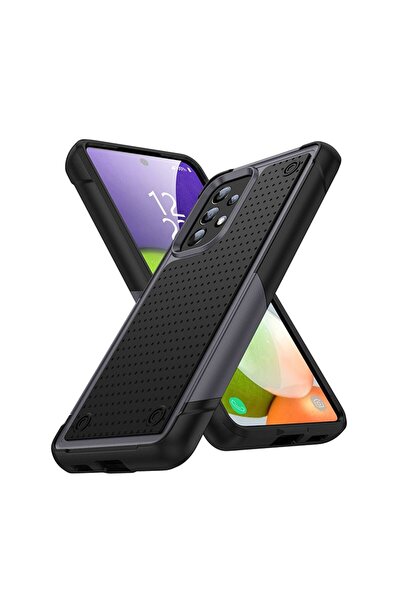 sscase Dotting Σκληρή Θήκη Σιλικόνης Grey/Black (Samsung Galaxy A52/A52s)