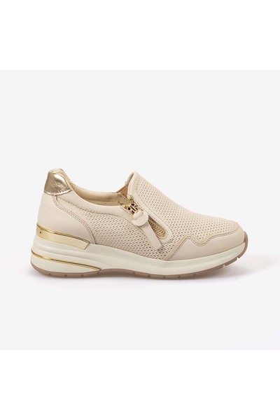 KEMAL TANCA Women's Eva Sole Zippered Casual Shoes 3225