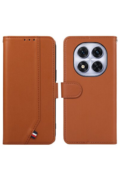 sscase Back Flip Θήκη Πορτοφόλι Brown (Xiaomi Redmi Note 14 Pro 4G)