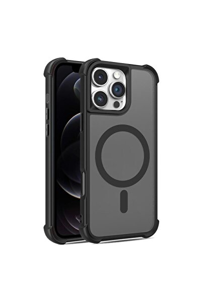 sscase Color MagSafe Σκληρή Θήκη Black (Apple iPhone 12 Pro)