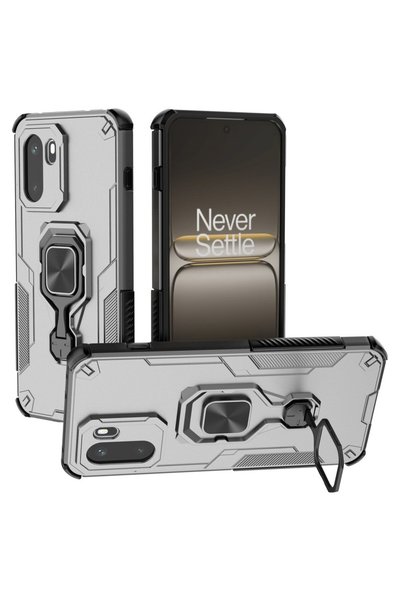 sscase Magnetic Ring Σκληρή Θήκη με Δαχτυλίδι Titanium Grey (OnePlus 15R 5G)