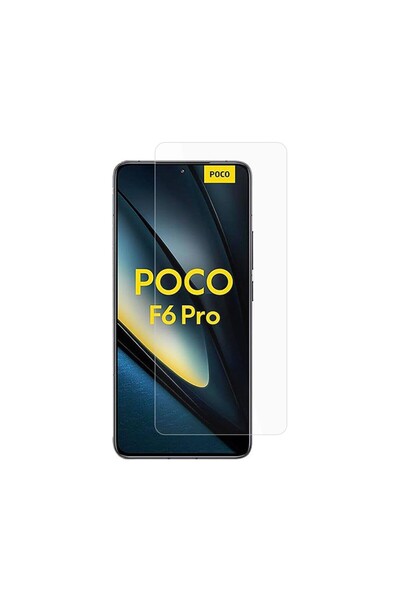 sscase Xiaomi Poco F6 Pro 5G Tempered Glass Transparent