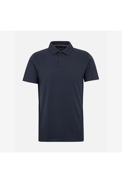 Geox Tricou polo bărbătesc albastru închis