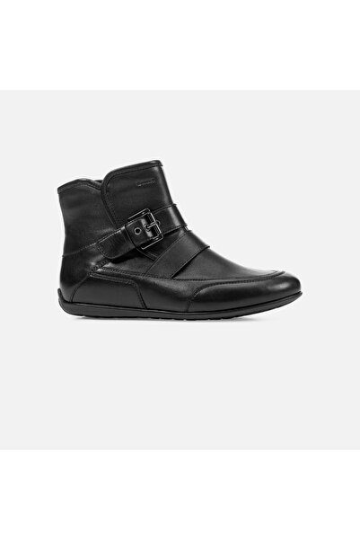 Geox Pantofi negri de damă până la gleznă New Moena