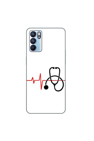 OEM Husa compatibila cu Oppo Reno6 5G Silicon Gel Tpu Model Puls Doctor