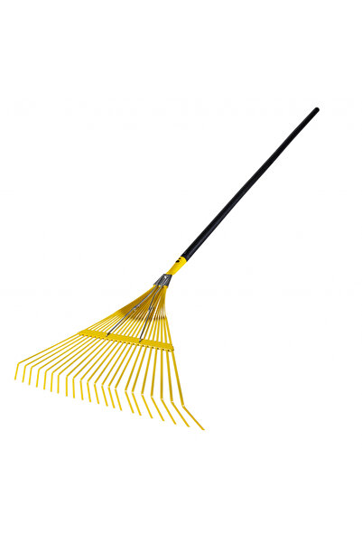 Top Master Pro Grebla pentru frunze cu coada de lemn 22 de dinti TMP