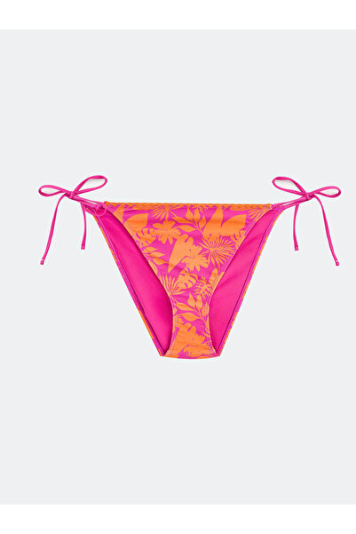 LC Waikiki LCW DREAM Ženski donji deo bikinija sa bočnim vezivanjem i fuksija...