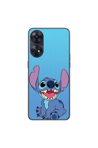OEM Husa compatibila cu Oppo Reno8 T 4G Silicon Gel Tpu Model Stitch Blue